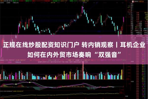 正规在线炒股配资知识门户 转内销观察丨耳机企业如何在内外贸市场奏响 “双强音”